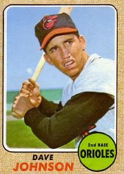 1968 Topps Baseball Cards      273     Dave Johnson
